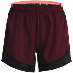 Under Armour Challenger Pro Shorts Womens Maroon