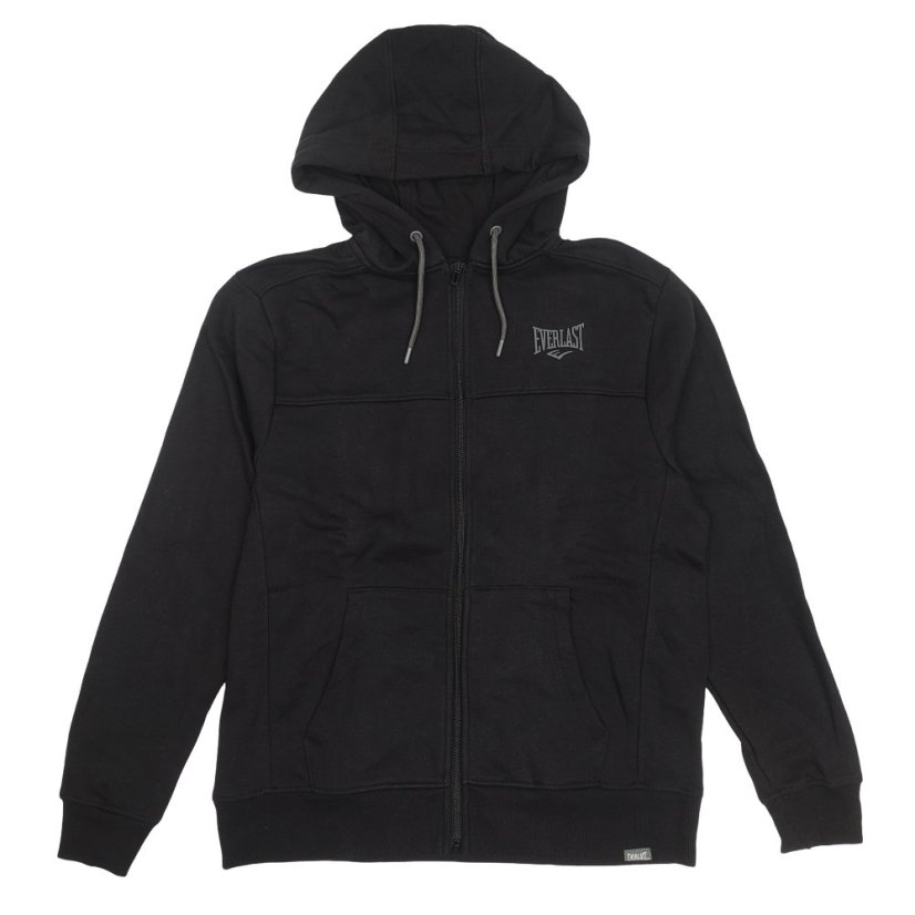 Everlast Zip Through Hoodie Black