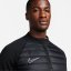 Nike Academy Winter Warrior Men's Therma-FIT 1/2-Zip Global Football Top Black/Silver