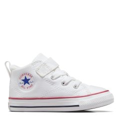Converse Kids' Canvas High-Top Trainers White/Red