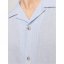 Jack and Jones Resort Linen Blend Short Sleeve Shirt Cashmere Blue