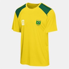 FIFA Mens Brazil FIFA World Cup 2026™ Short Sleeve T-Shirt Yellow