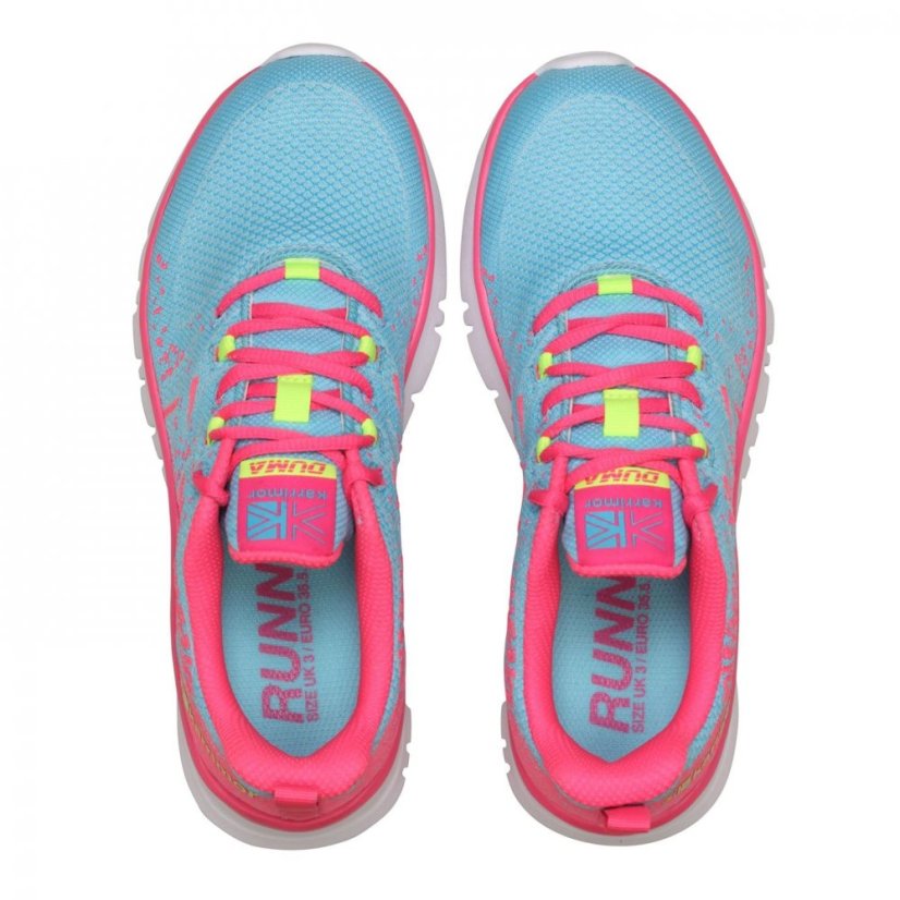 Karrimor Duma 5 Girls Running Shoes Teal/Pink