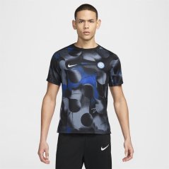 Nike Inter Milan Home Pre Match Shirt 2024 2025 Adults Black