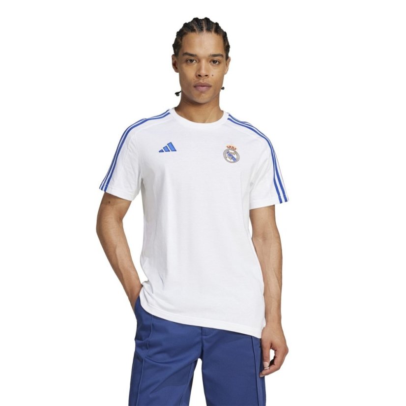 adidas Real Madrid DNA T-shirt Adults White