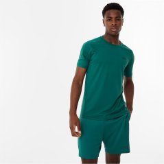 Everlast Essential Poly T-Shirt Mens Forest Green