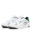 Puma Slipstream Bball Low-Top Trainers Mens White/Green