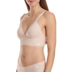 adidas Active Micro Flex Long Line Bralette Peach Whip