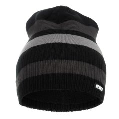 Nevica Raise Striped Beanie Mens Black/Grey