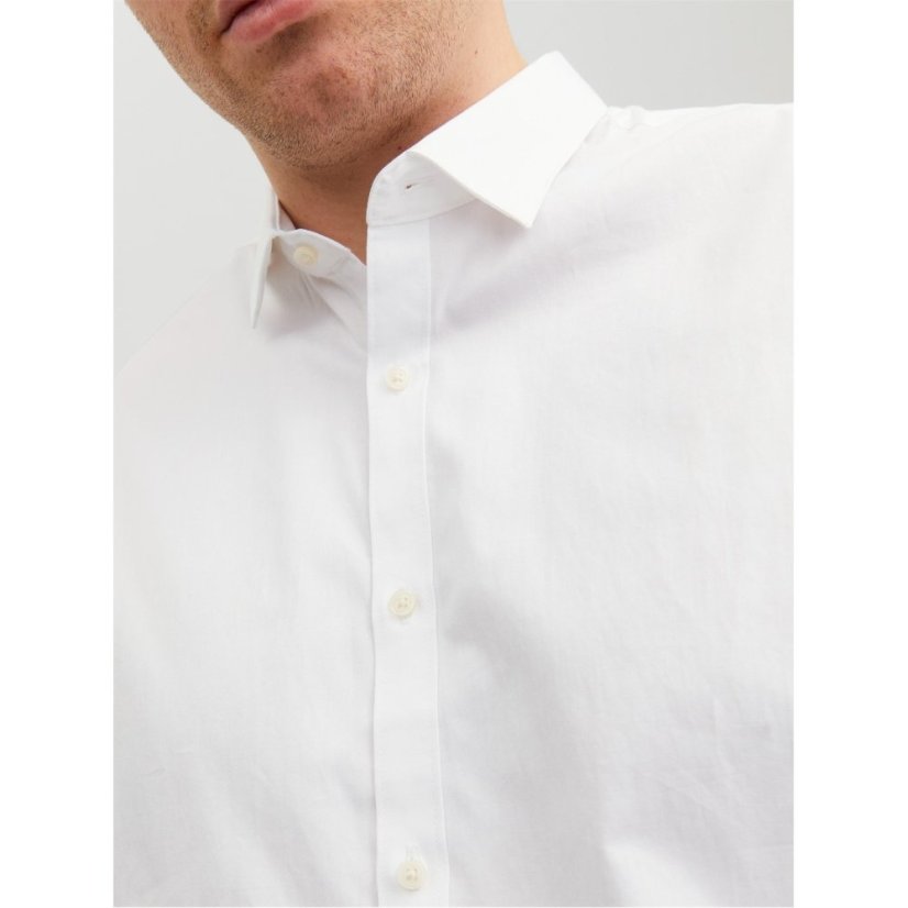 Jack and Jones Cardiff Shirt Mens Plus Size White