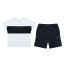 Firetrap T-Shrt Set In43 White/Navy