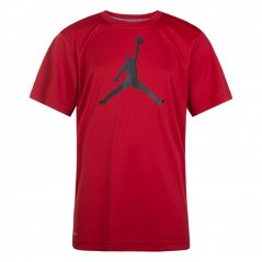Air Jordan T Shirt Junior Boys Gym Red