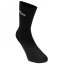 adidas Half-Cushioned Crew 3 Pack Socks Black/White