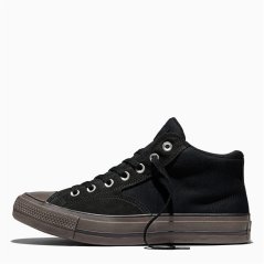 Converse Men's Canvas High-Top Trainers Black/Brown