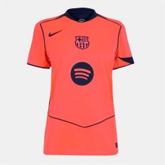 Nike Barcelona Third Shirt 2025 2026 Womens Orange/Blue
