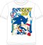 Dětské tričko Ježek Sonic - Let's Go! - White