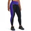 Under Armour Project Rock Colourblock Ankle Gym Leggings Womens Black