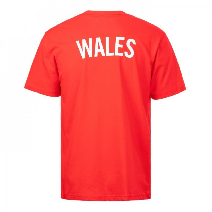 Team Fan pánske tričko Wales