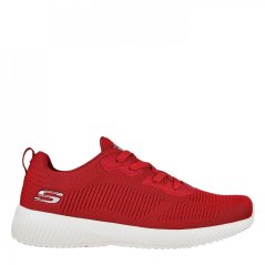 Skechers Squad Knit Men's Trainers Red