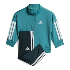 adidas 3-Stripe Essentials CLIMACOOL Track Suit Infants Teal/White