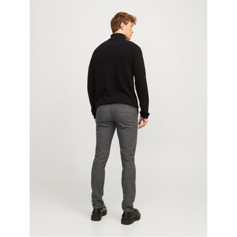 Jack and Jones Men's Henry Chinos Dark Grey