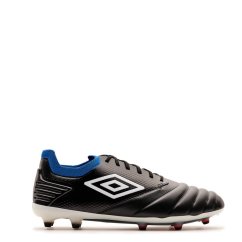 Umbro Tocc Pro Firm Ground Football Boot Blk/Wht/Vic Blu