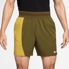 Nike Men's Performance Tennis Shorts Olive/Saff