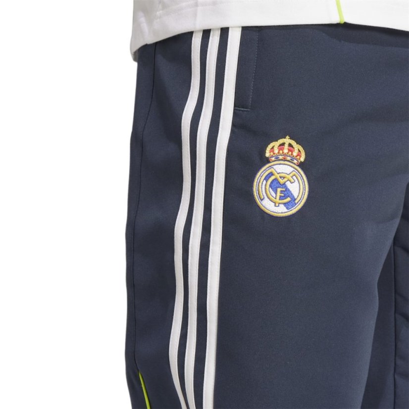 adidas Real Madrid UBP Tracksuit Bottoms Adults Night Navy