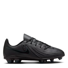 Nike Phantom GX II Club Junior Firm Ground Football Boots Black/Green