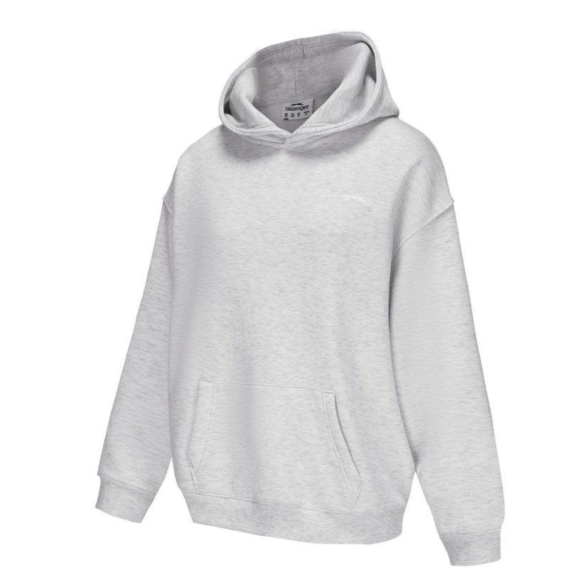 Slazenger Fleece dámska mikina Ice Grey Marl