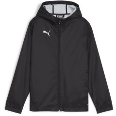 Puma Teamfinal Allweather Jkt Jr Anorak Boys Puma Black