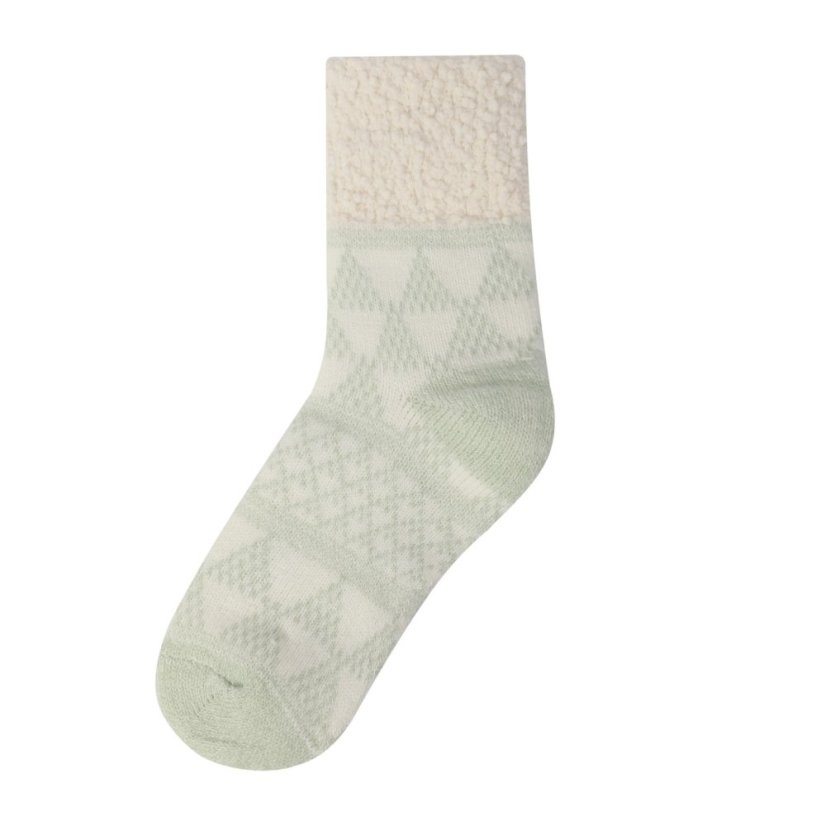 Firetrap Cabin Socks Ladies Green