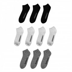 Donnay 10 Pack Trainer Socks Junior Multi Asst