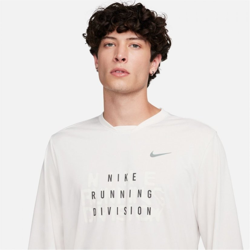 Nike Dri-FIT Run Division Rise 365 Men's Graphic Long-Sleeve Running Top Phantom