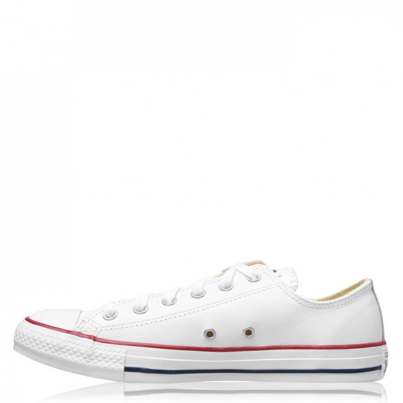 Converse Star Leather Low Trainers White 100