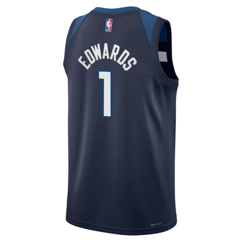 Nike Minnesota Timberwolves Edwards #5 Jersey Blue