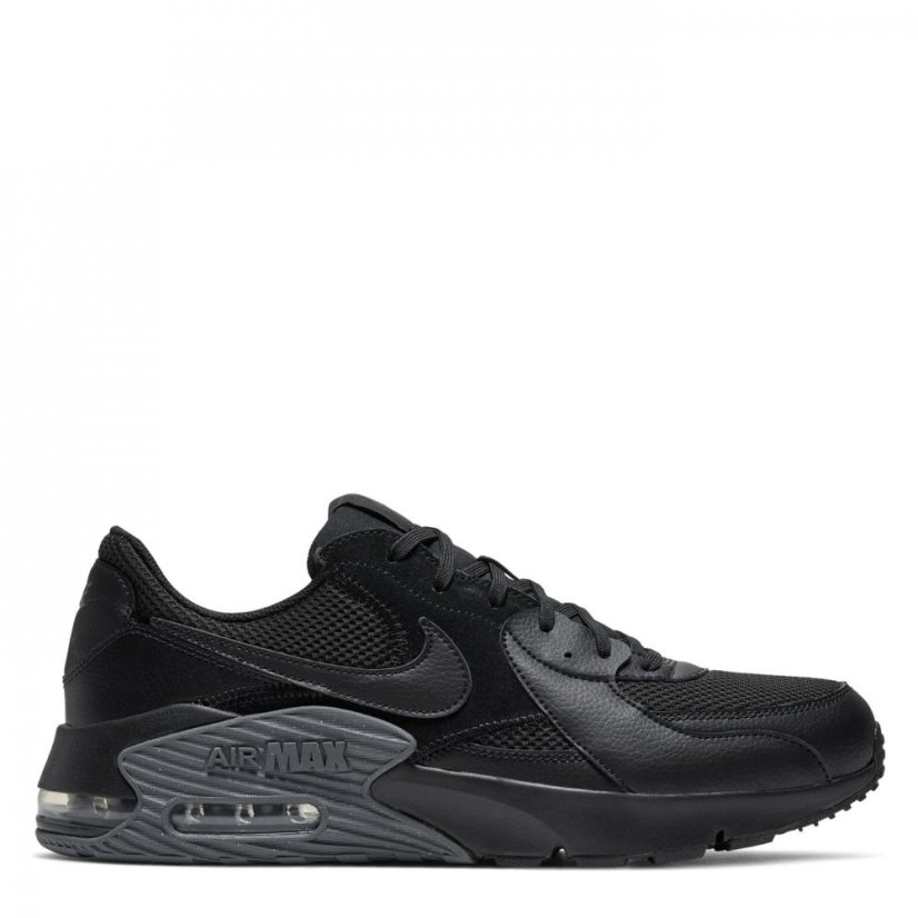 Nike Mens Air Max Excee Trainers Black/Black/Gry