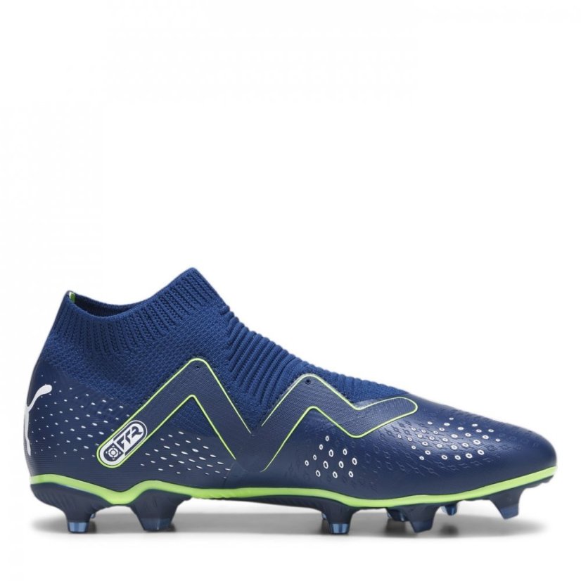 Puma Future Match.3 Firm Ground Laceless Football Blue/Green