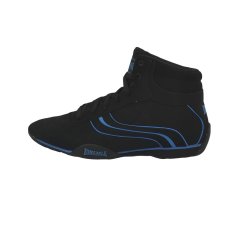 Lonsdale Camden Mid Mens Trainers Black/Blue