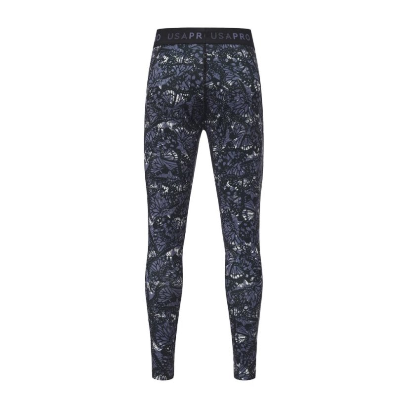 USA Pro USA Pro Training Tight Legging Girls Black Butterfly