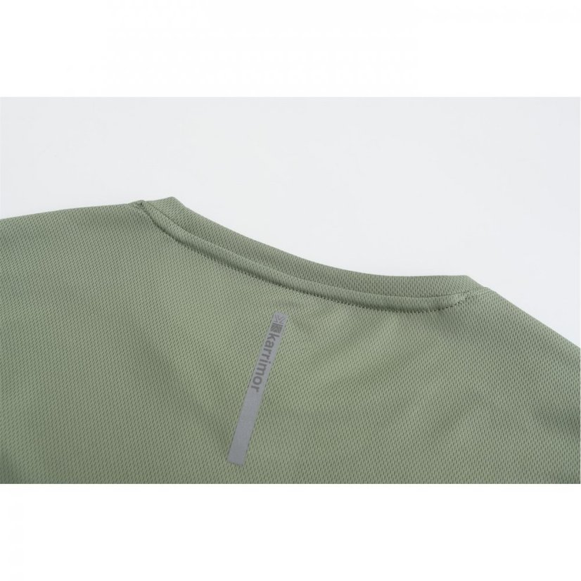 Karrimor Run Short Sleeve pánské tričko Khaki