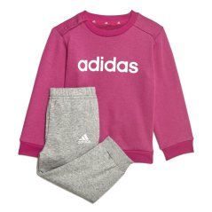 adidas Linear Fleece Jog Suit Joggers Unisex Kids Semi Lucid