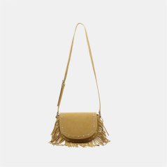 Firetrap Women's Suede Crossbody Bag Camel