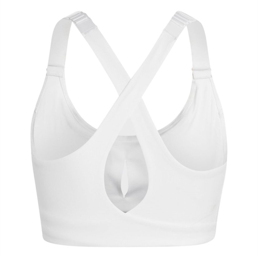 adidas Fastimpact Luxe Run High-Support Bra Womens High Impact Sports White