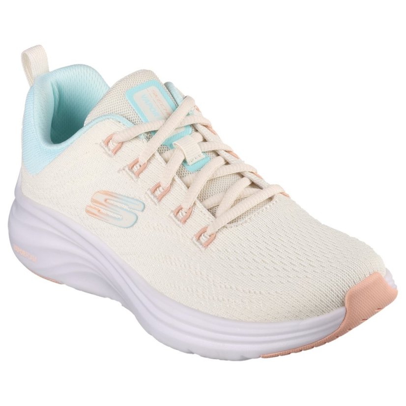 Skechers Engineered Mesh Lace-Up W Air-Cool Runners Womens Nat/Multi