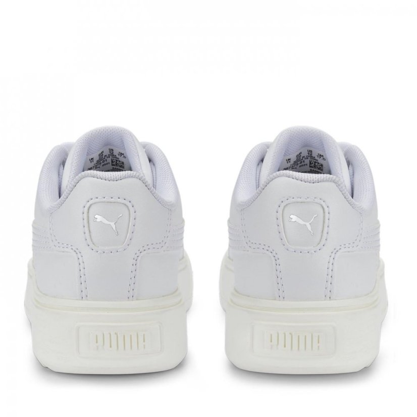 Puma Karmen Low Trainers Girls White/White