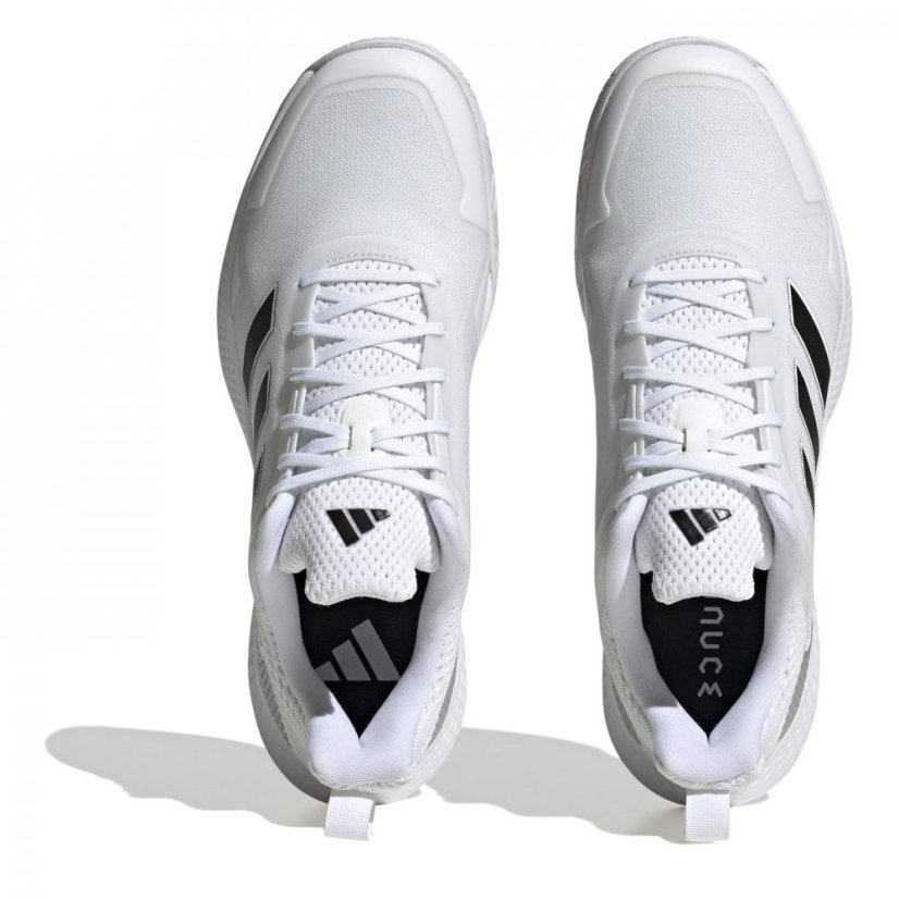 adidas Defiant Speed Tennis Shoes Mens Wht/Nav