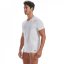 adidas 3 Pack Active Core Cotton V Neck T Shirt Mens White