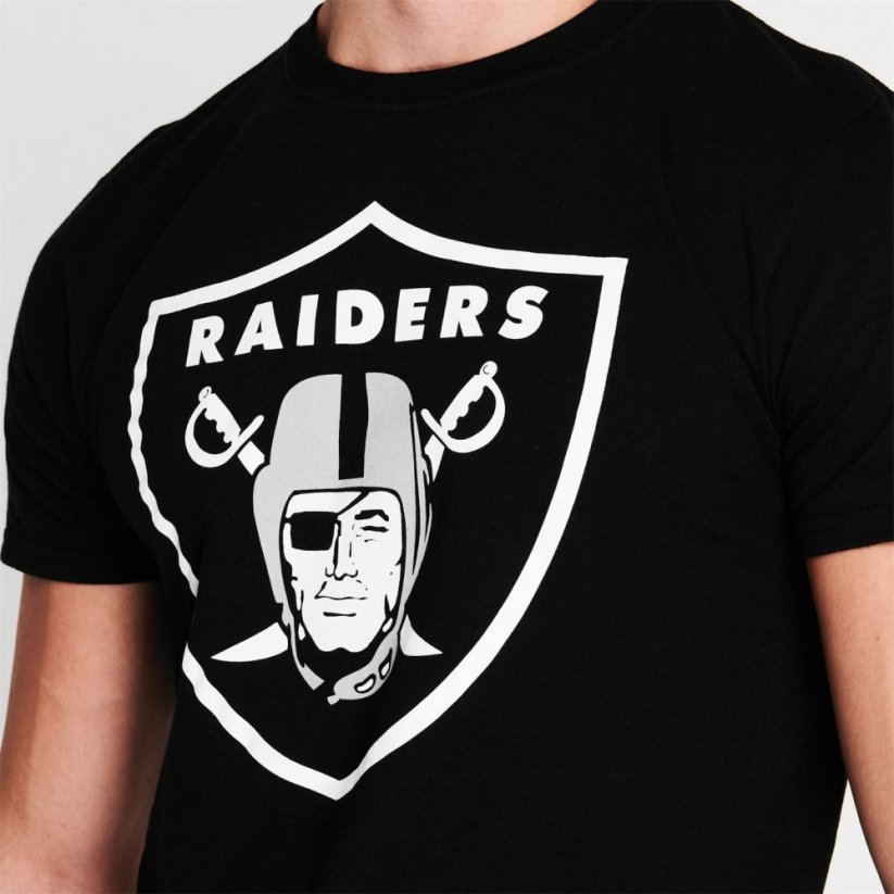 NFL Logo T Shirt Mens Raiders