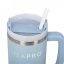 USA Pro Habboo Signature Stainless Steel Travel Cup Brunera Blue
